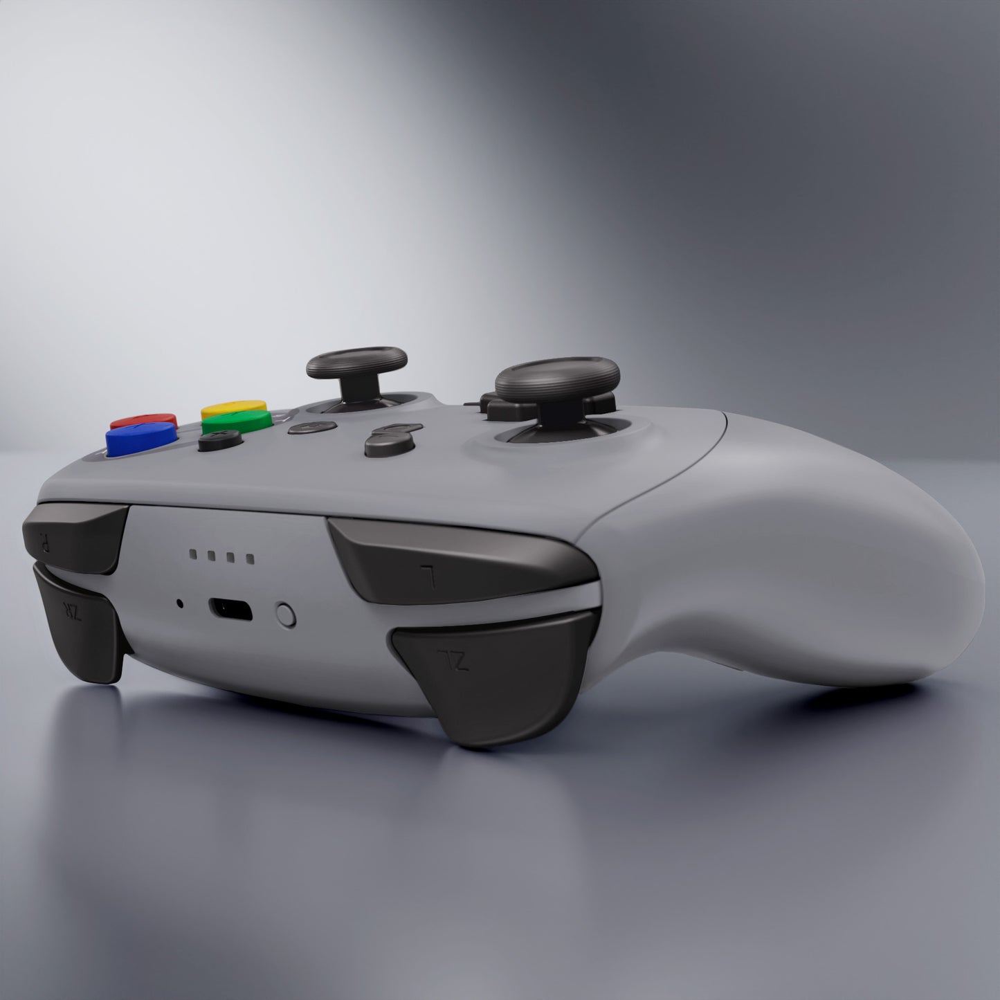 eXtremeRate DIY Replacement Full Set Shells with Buttons for Nintendo Switch 2 Pro Controller - SFC SNES Classic EU