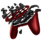 eXtremeRate DIY Replacement Full Set Shells with Buttons for Nintendo Switch 2 Pro Controller - Scarlet Red