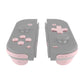 eXtremeRate Dpad Version Replacement Full Set Buttons for Joycon of Switch (D-pad ONLY Fits for eXtremeRate D-pad Shell for Joycon) - Cherry Blossoms Pink