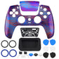 eXtremeRate LUNA Redesigned Replacement Front Shell with Touchpad Compatible with PS5 Controller BDM-010/020/030/040/050 - Damascuscamo