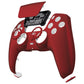 eXtremeRate LUNA Redesigned Replacement Front Shell with Touchpad Compatible with PS5 Controller BDM-010/020/030/040/050/060 - Scarlet Red