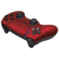 eXtremeRate LUNA Redesigned Replacement Front Shell with Touchpad Compatible with PS5 Controller BDM-010/020/030/040/050/060 - Scarlet Red