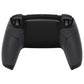 eXtremeRate Performance Grip Replacement Back Housing Bottom Shell Compatible with PS5 Controller BDM-010/020/030/040/050 - Rubberized Black