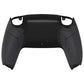 eXtremeRate Performance Grip Replacement Back Housing Bottom Shell Compatible with PS5 Controller BDM-010/020/030/040/050 - Rubberized Black
