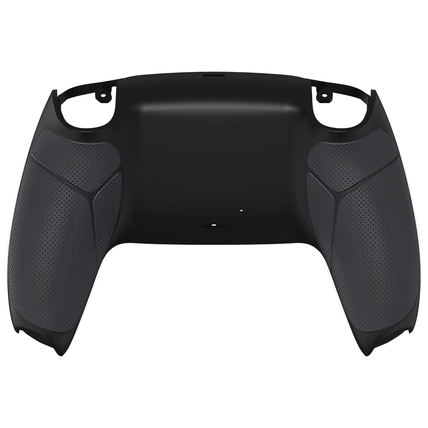 eXtremeRate Performance Grip Replacement Back Housing Bottom Shell Compatible with PS5 Controller BDM-010/020/030/040/050 - Rubberized Black