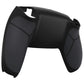 eXtremeRate Performance Grip Replacement Back Housing Bottom Shell Compatible with PS5 Controller BDM-010/020/030/040/050 - Rubberized Black