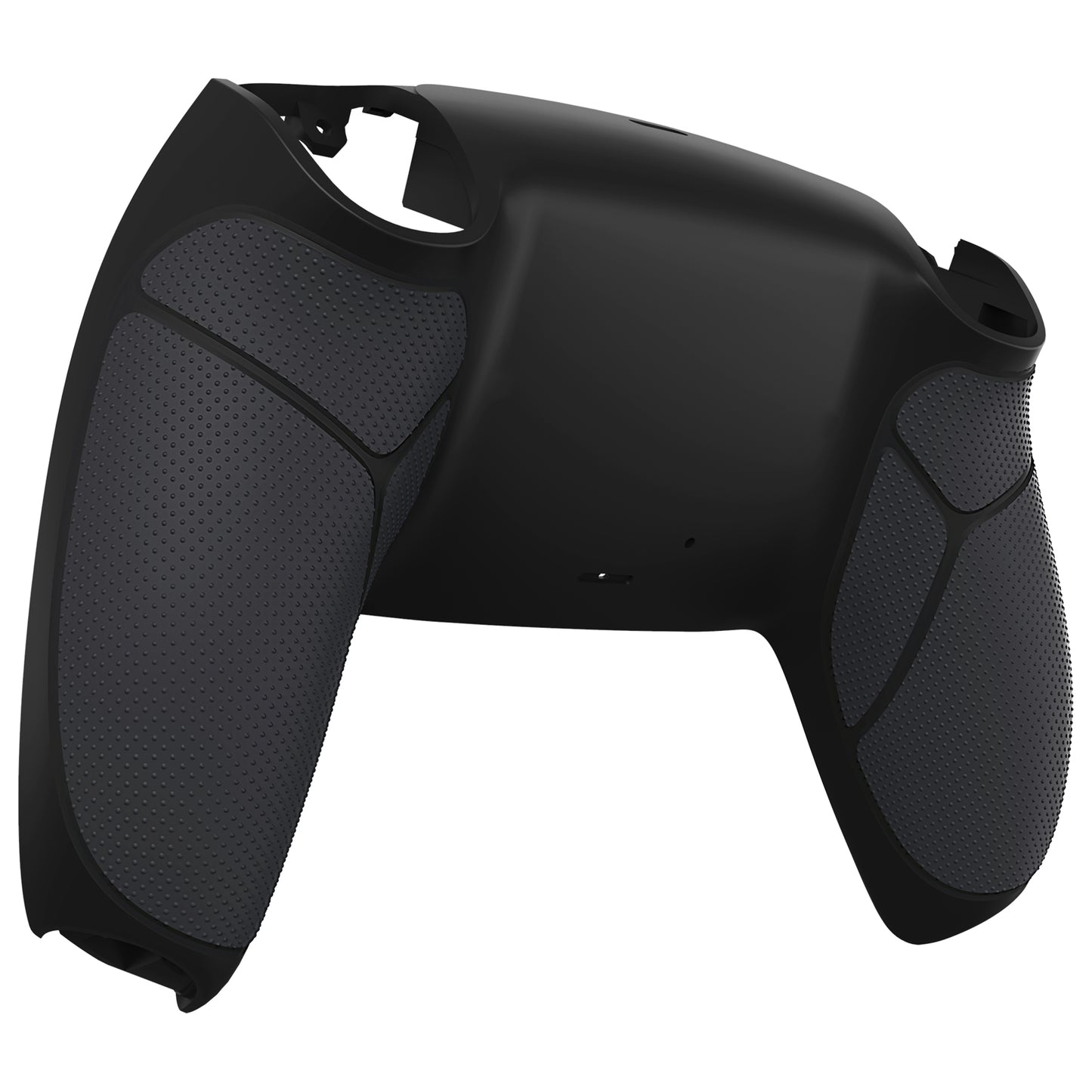 eXtremeRate Performance Grip Replacement Back Housing Bottom Shell Compatible with PS5 Controller BDM-010/020/030/040/050 - Rubberized Black