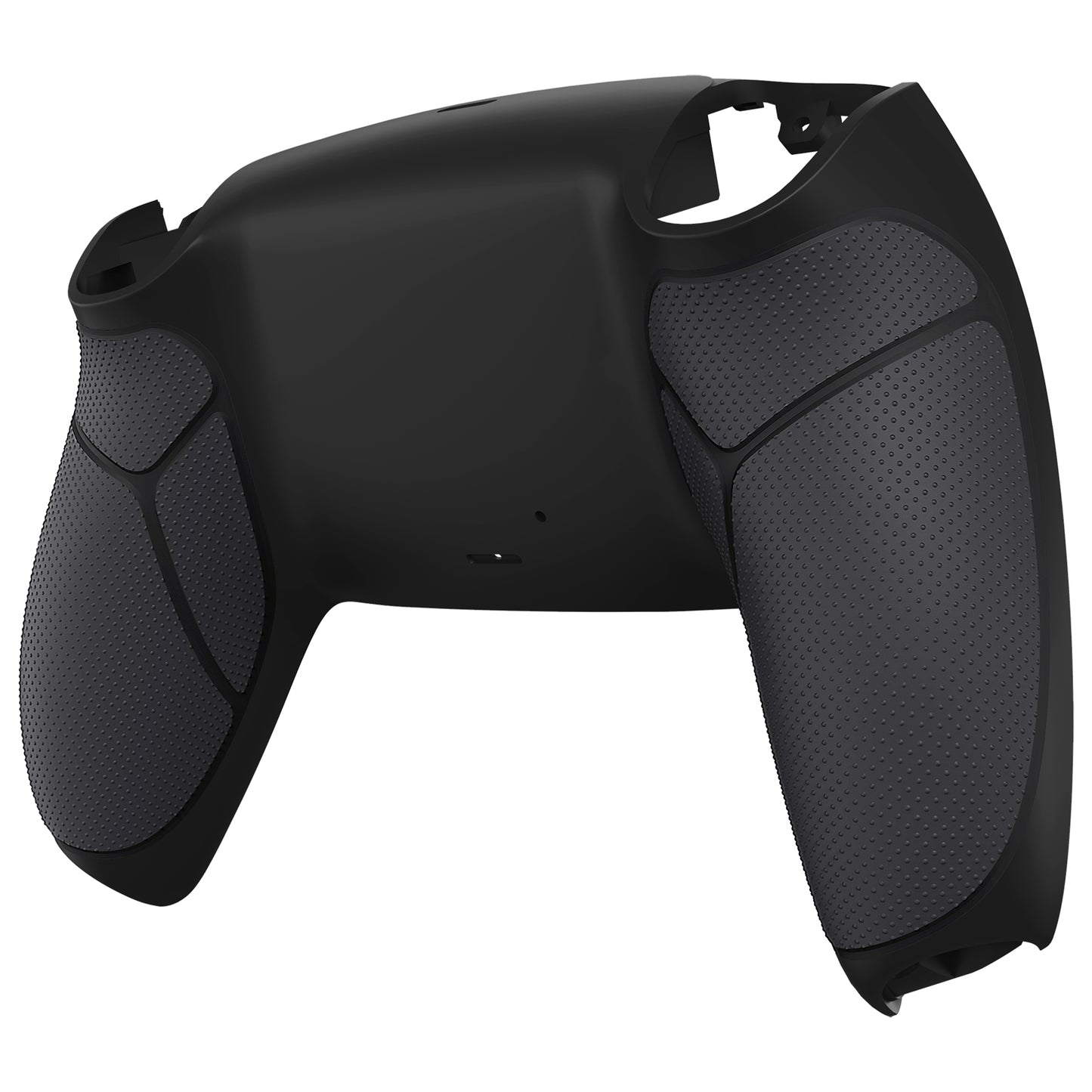 eXtremeRate Performance Grip Replacement Back Housing Bottom Shell Compatible with PS5 Controller BDM-010/020/030/040/050 - Rubberized Black