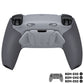 eXtremeRate RISE4 Plus MAX Back Paddles Kit with Clicky Trigger Stops & Rubberized Grip for PS5 Controller BDM-030/040/050 - New Hope Gray & Classic Gray