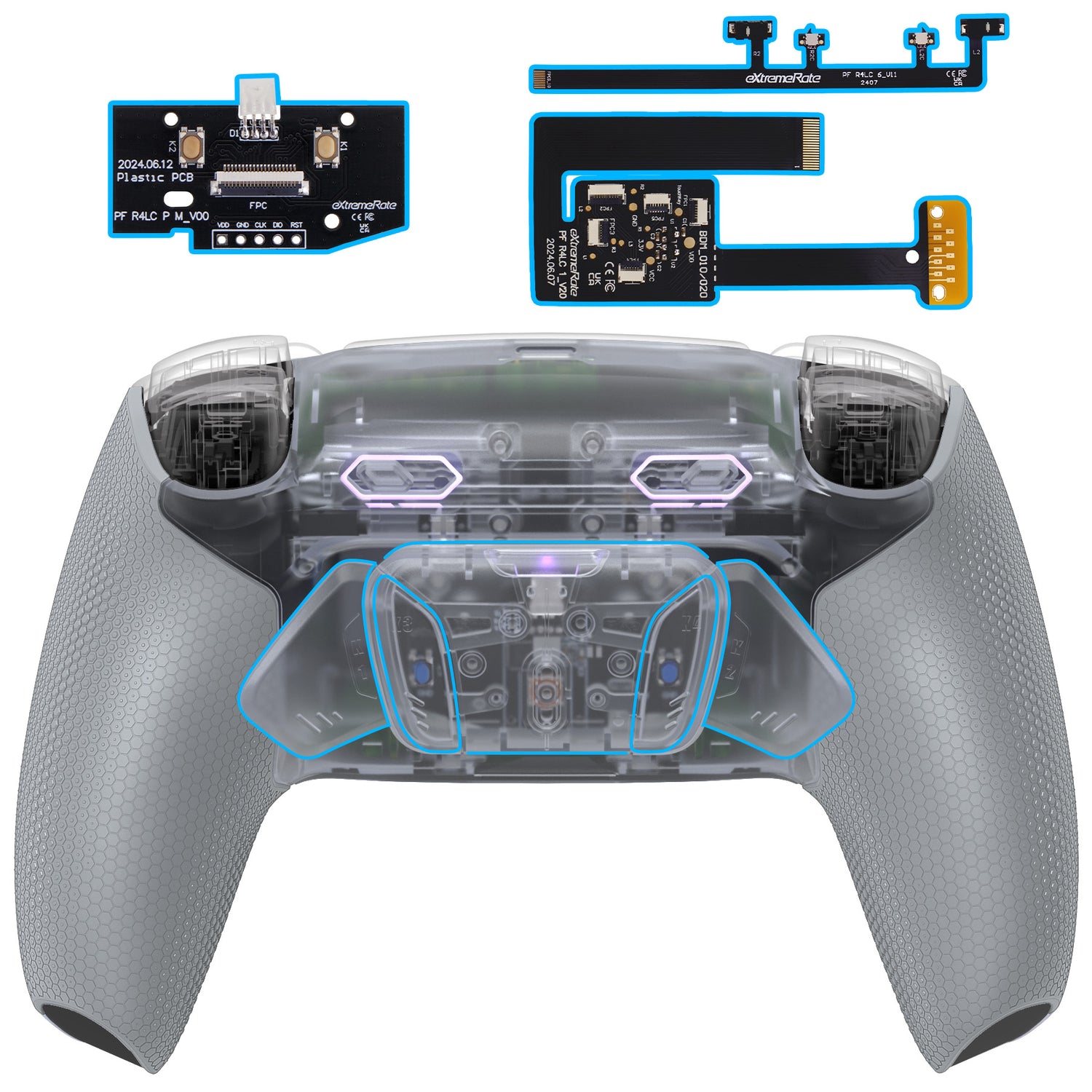 RISE4 Plus MAX Back Paddles Kit for PS5 Controller BDM-010/020