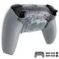 eXtremeRate RISE Plus MAX Back Paddles Kit with Clicky Trigger Stops & Rubberized Grip for PS5 Controller BDM-010/020 - Clear & Gray