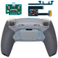 eXtremeRate RISE Plus MAX Back Paddles Kit with Clicky Trigger Stops & Rubberized Grip for PS5 Controller BDM-010/020 - New Hope Gray & Classic Gray