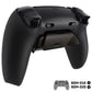 eXtremeRate Real Metal Buttons (RMB) Version RISE Plus MAX Back Paddles Kit with Clicky Trigger Stops & Rubberized Grip for PS5 Controller BDM-010/020 - Black