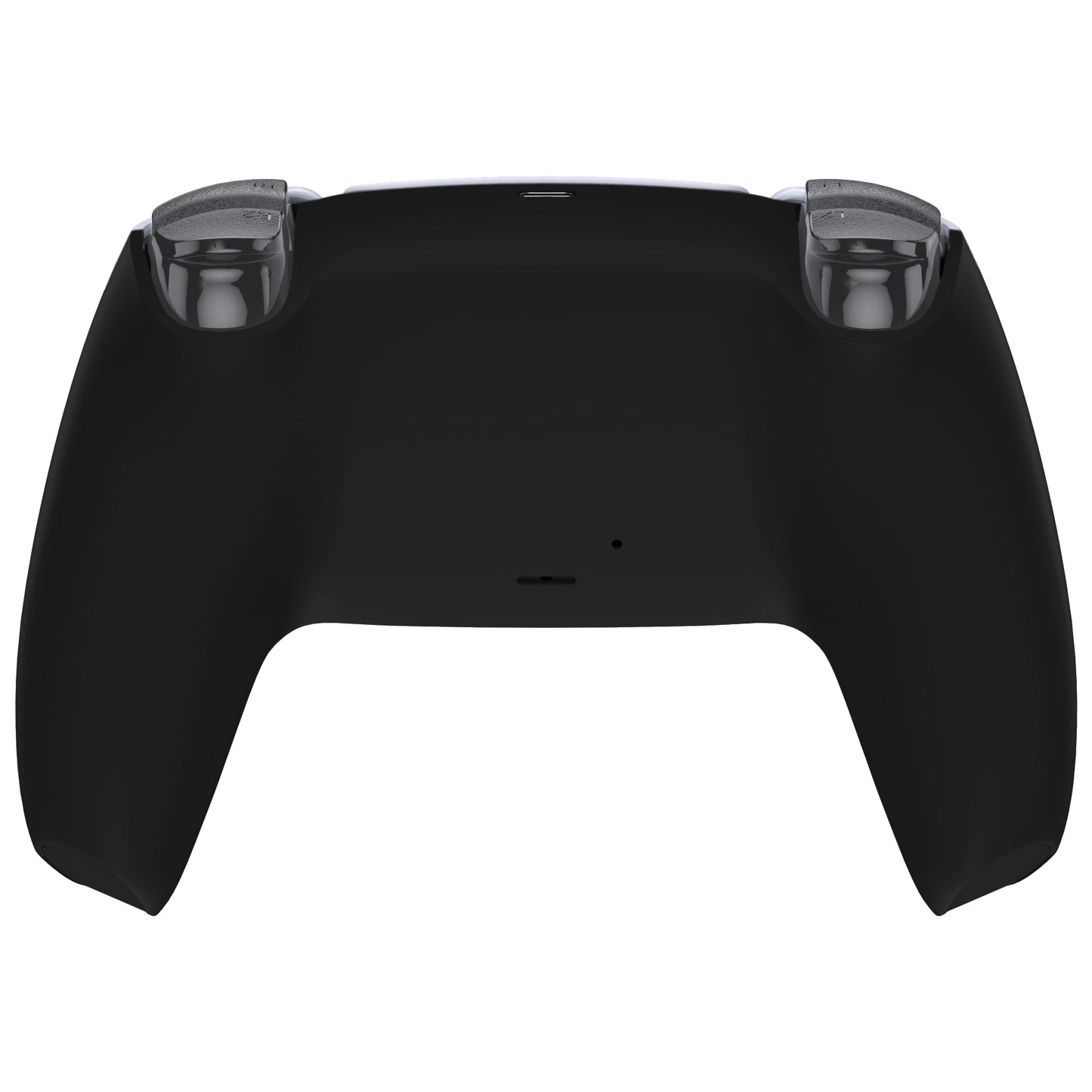 eXtremeRate Replacement Back Housing Bottom Shell Compatible with PS5 Controller BDM-010/020/030/040/050 - Black
