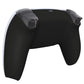 eXtremeRate Replacement Back Housing Bottom Shell Compatible with PS5 Controller BDM-010/020/030/040/050 - Black