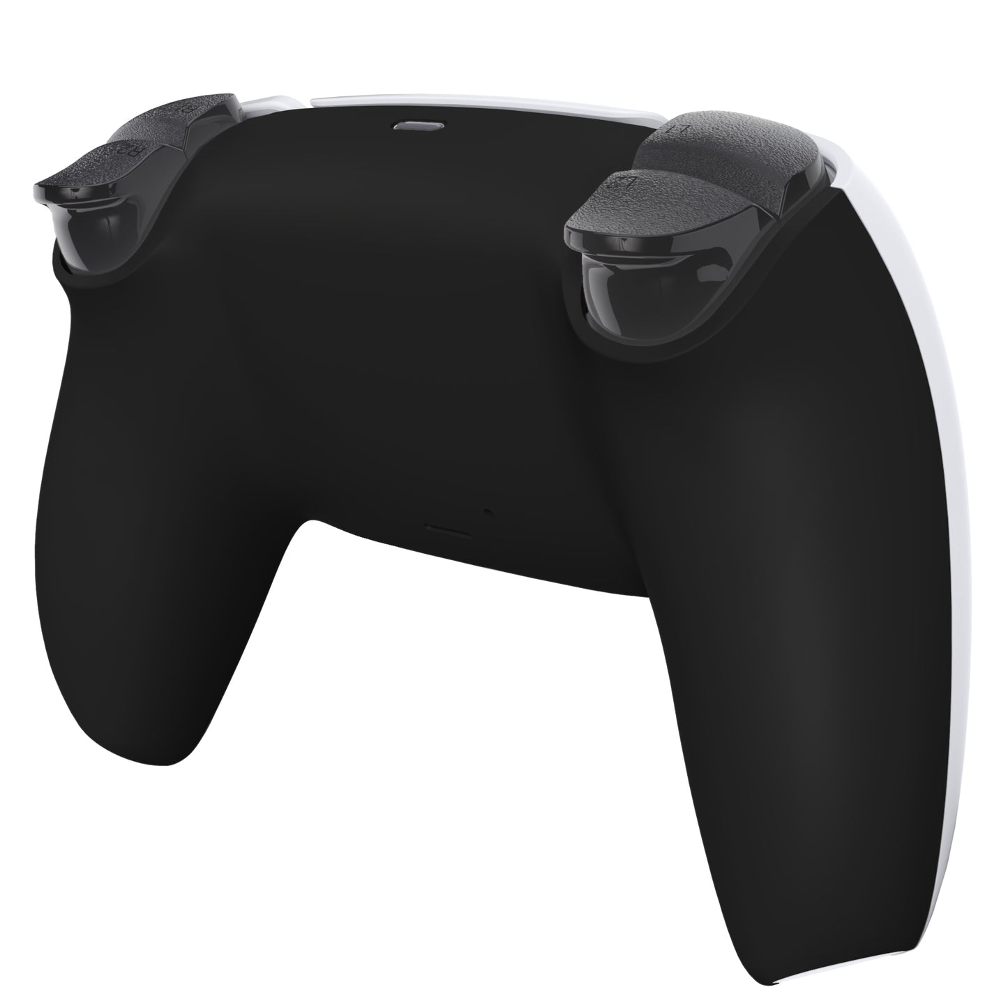 eXtremeRate Replacement Back Housing Bottom Shell Compatible with PS5 Controller BDM-010/020/030/040/050 - Black