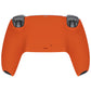 eXtremeRate Replacement Back Housing Bottom Shell Compatible with PS5 Controller BDM-010/020/030/040/050 - Orange