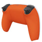 eXtremeRate Replacement Back Housing Bottom Shell Compatible with PS5 Controller BDM-010/020/030/040/050 - Orange