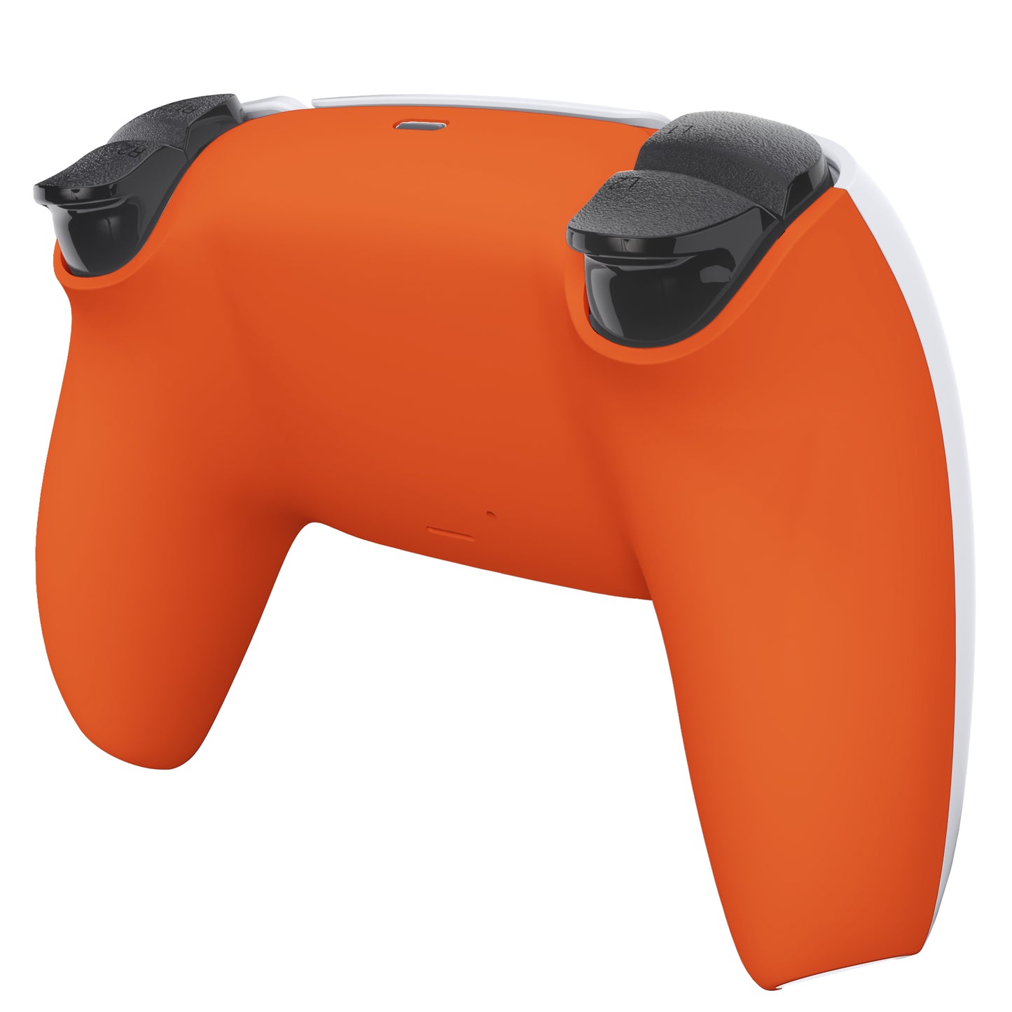 eXtremeRate Replacement Back Housing Bottom Shell Compatible with PS5 Controller BDM-010/020/030/040/050 - Orange