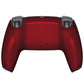 eXtremeRate Replacement Back Housing Bottom Shell Compatible with PS5 Controller BDM-010/020/030/040/050 - Scarlet Red
