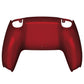eXtremeRate Replacement Back Housing Bottom Shell Compatible with PS5 Controller BDM-010/020/030/040/050 - Scarlet Red