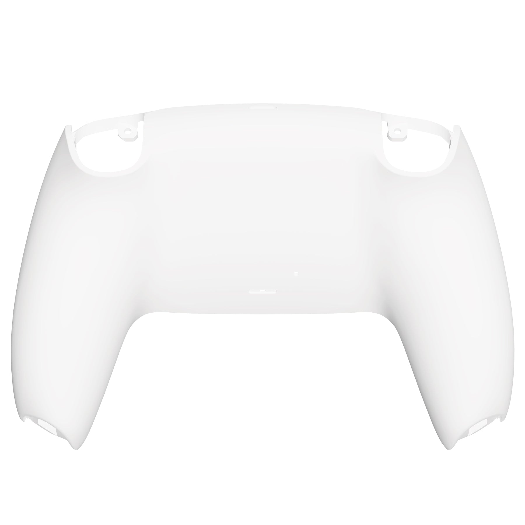 eXtremeRate White Grip Custom Back Housing Bottom Shell Compatible