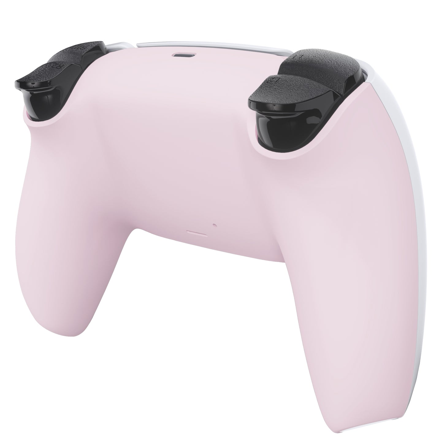 eXtremeRate Replacement Back Housing Bottom Shell Compatible with PS5 Controller BDM-010/020/030/040/050 - Cherry Blossoms Pink