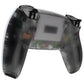 eXtremeRate Replacement Back Housing Bottom Shell Compatible with PS5 Controller BDM-010/020/030/040/050 - Clear Black