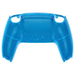 eXtremeRate Replacement Back Housing Bottom Shell Compatible with PS5 Controller BDM-010/020/030/040/050 - Clear Blue