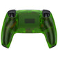 eXtremeRate Replacement Back Housing Bottom Shell Compatible with PS5 Controller BDM-010/020/030/040/050 - Clear Green