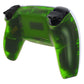 eXtremeRate Replacement Back Housing Bottom Shell Compatible with PS5 Controller BDM-010/020/030/040/050 - Clear Green