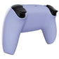 eXtremeRate Replacement Back Housing Bottom Shell Compatible with PS5 Controller BDM-010/020/030/040/050 - Light Violet