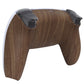 eXtremeRate Replacement Back Housing Bottom Shell Compatible with PS5 Controller BDM-010/020/030/040/050 - Wood Grain