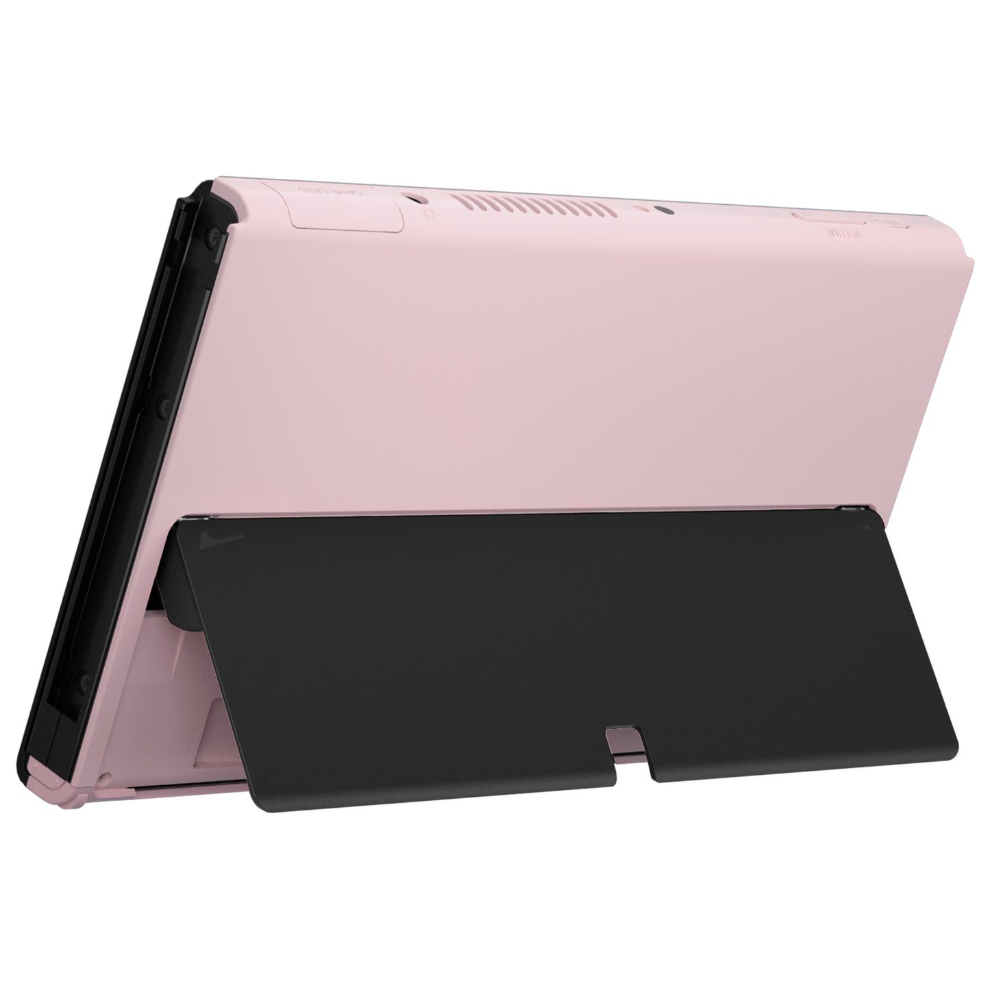eXtremeRate Replacement Back Plate for Nintendo Switch OLED Console - Cherry Blossoms Pink