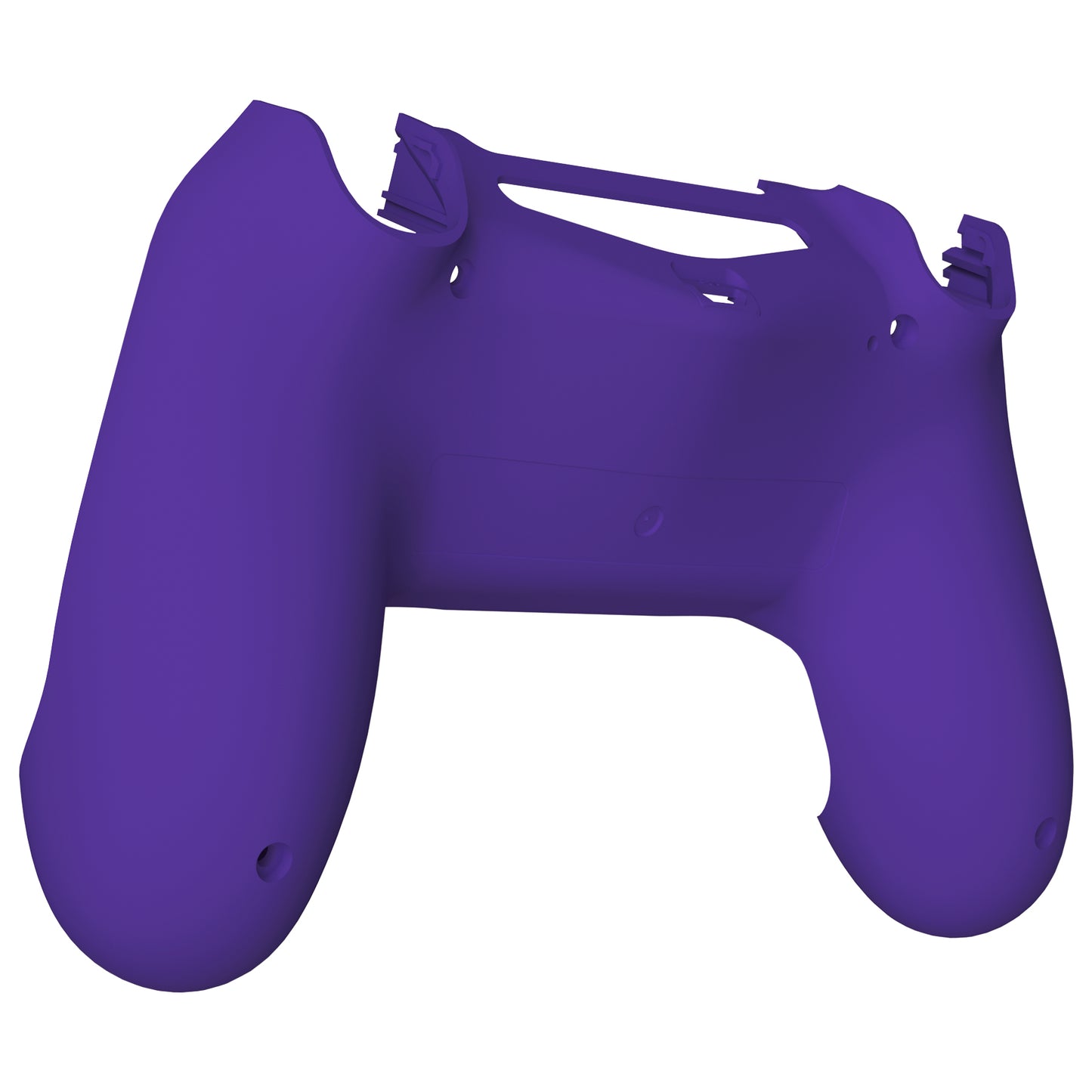 eXtremeRate Replacement Bottom Shell for PS4 Slim Pro Controller Controller (CUH-ZCT2 JDM-040/050/055) - Purple