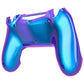 eXtremeRate Replacement Bottom Shell for PS4 Slim Pro Controller Controller (CUH-ZCT2 JDM-040/050/055) - Chameleon Purple Blue