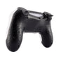eXtremeRate Replacement Bottom Shell for PS4 Slim Pro Controller Controller (CUH-ZCT2 JDM-040/050/055) - Textured Black