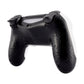 eXtremeRate Replacement Bottom Shell for PS4 Slim Pro Controller Controller (CUH-ZCT2 JDM-040/050/055) - Textured Black