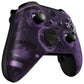 eXtremeRate Replacement Front Housing Shell Case with Accent Rings for Xbox One Elite Series 2 & Elite 2 Core Controller (Model 1797) - Clear Atomic Purple