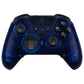 eXtremeRate Replacement Front Housing Shell Case with Accent Rings for Xbox One Elite Series 2 & Elite 2 Core Controller (Model 1797) - Clear Blue