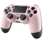 eXtremeRate Replacement Front Housing Shell for PS4 Slim Pro Controller Controller (CUH-ZCT2 JDM-040/050/055) - Cherry Blossoms Pink
