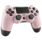 eXtremeRate Replacement Front Housing Shell for PS4 Slim Pro Controller Controller (CUH-ZCT2 JDM-040/050/055) - Cherry Blossoms Pink