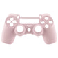 eXtremeRate Replacement Front Housing Shell for PS4 Slim Pro Controller Controller (CUH-ZCT2 JDM-040/050/055) - Cherry Blossoms Pink