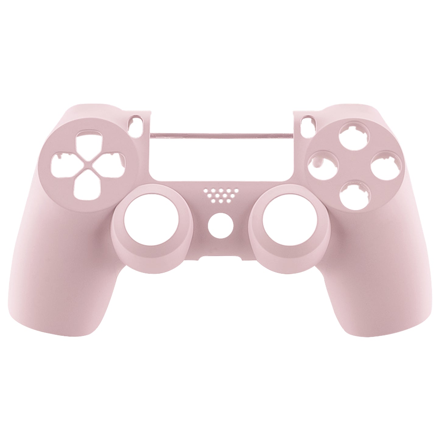 eXtremeRate Replacement Front Housing Shell for PS4 Slim Pro Controller Controller (CUH-ZCT2 JDM-040/050/055) - Cherry Blossoms Pink