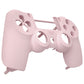eXtremeRate Replacement Front Housing Shell for PS4 Slim Pro Controller Controller (CUH-ZCT2 JDM-040/050/055) - Cherry Blossoms Pink