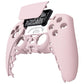eXtremeRate Replacement Front Housing Shell with Touchpad Compatible with PS5 Controller BDM-010/020/030/040/050 - Cherry Blossoms Pink
