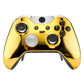 eXtremeRate Replacement Front Housing Shell for Xbox One Elite Controller (Model 1698) - Chrome Gold