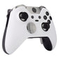 eXtremeRate Replacement Front Housing Shell for Xbox One Elite Controller (Model 1698) - White