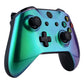 eXtremeRate Replacement Front Housing Shell for Xbox One X & S Controller (Model 1708) - Chameleon Green Purple