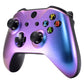 eXtremeRate Replacement Front Housing Shell for Xbox One X & S Controller (Model 1708) - Chameleon Purple Blue